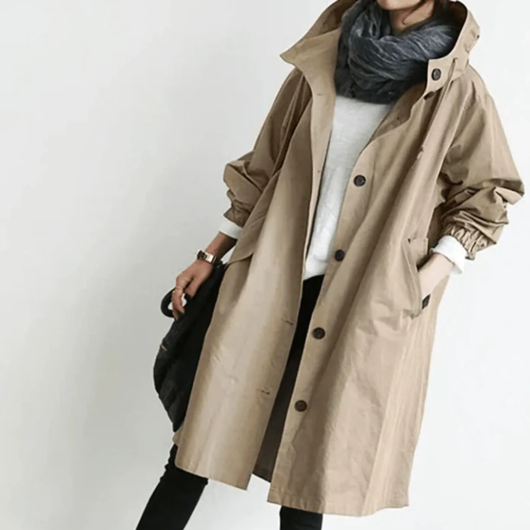 WW | Warm Trench Coat for Women Long