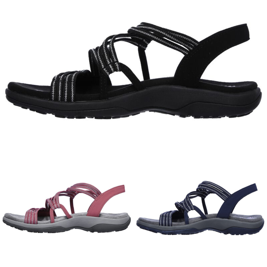 WW -  Orthopädische Elegante Sandalen | Bequeme Riemchensandalen für die Freizeit