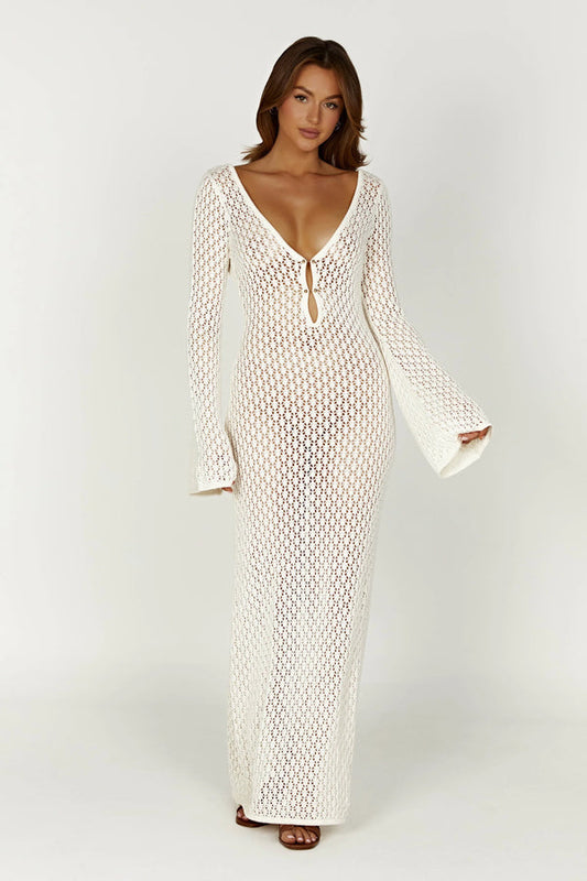 Elani™ | Coastal White Dress