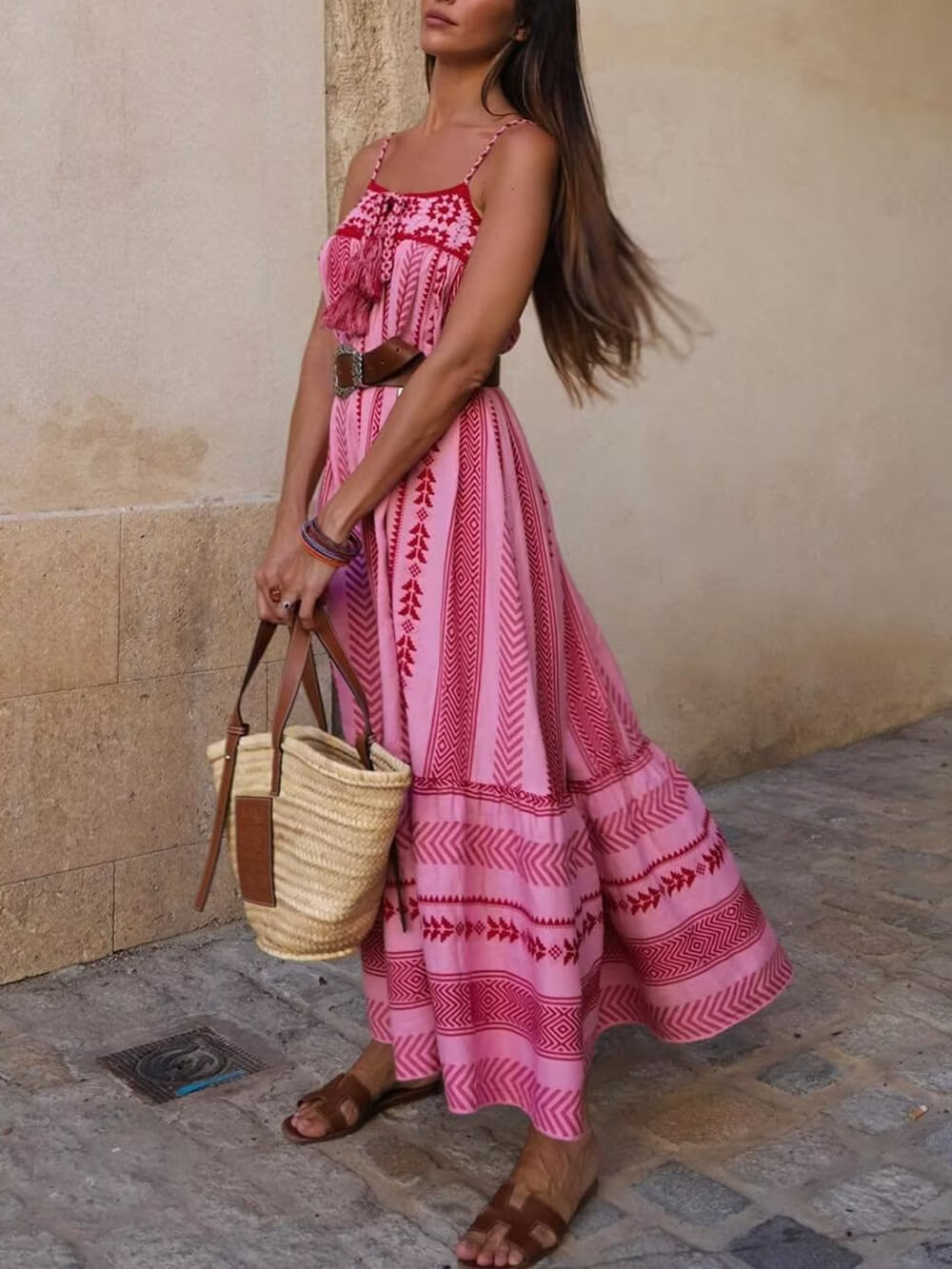 Michaela – Casual Sleeveless Maxi Dress