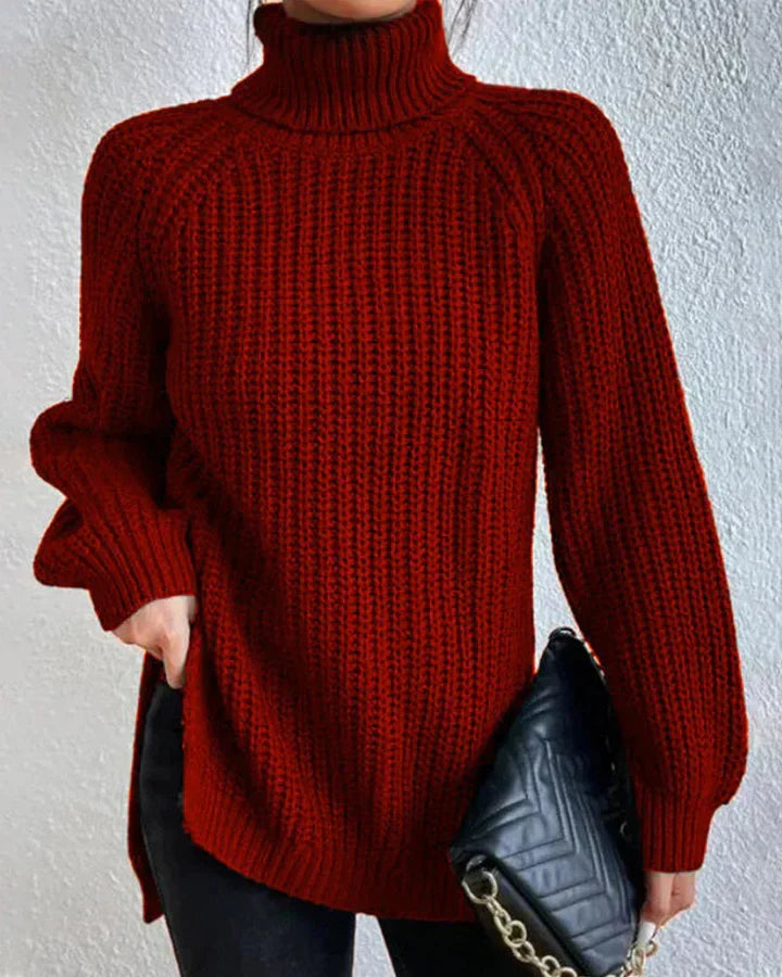 WW | Baumwoll-Rollkragenpullover für Damen - Perfekt für den Alltag