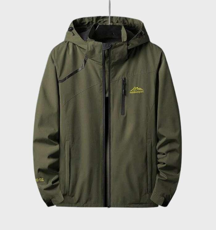WW | lightweight, windproof and waterproof jacket with a hood, suitable for outdoor activities