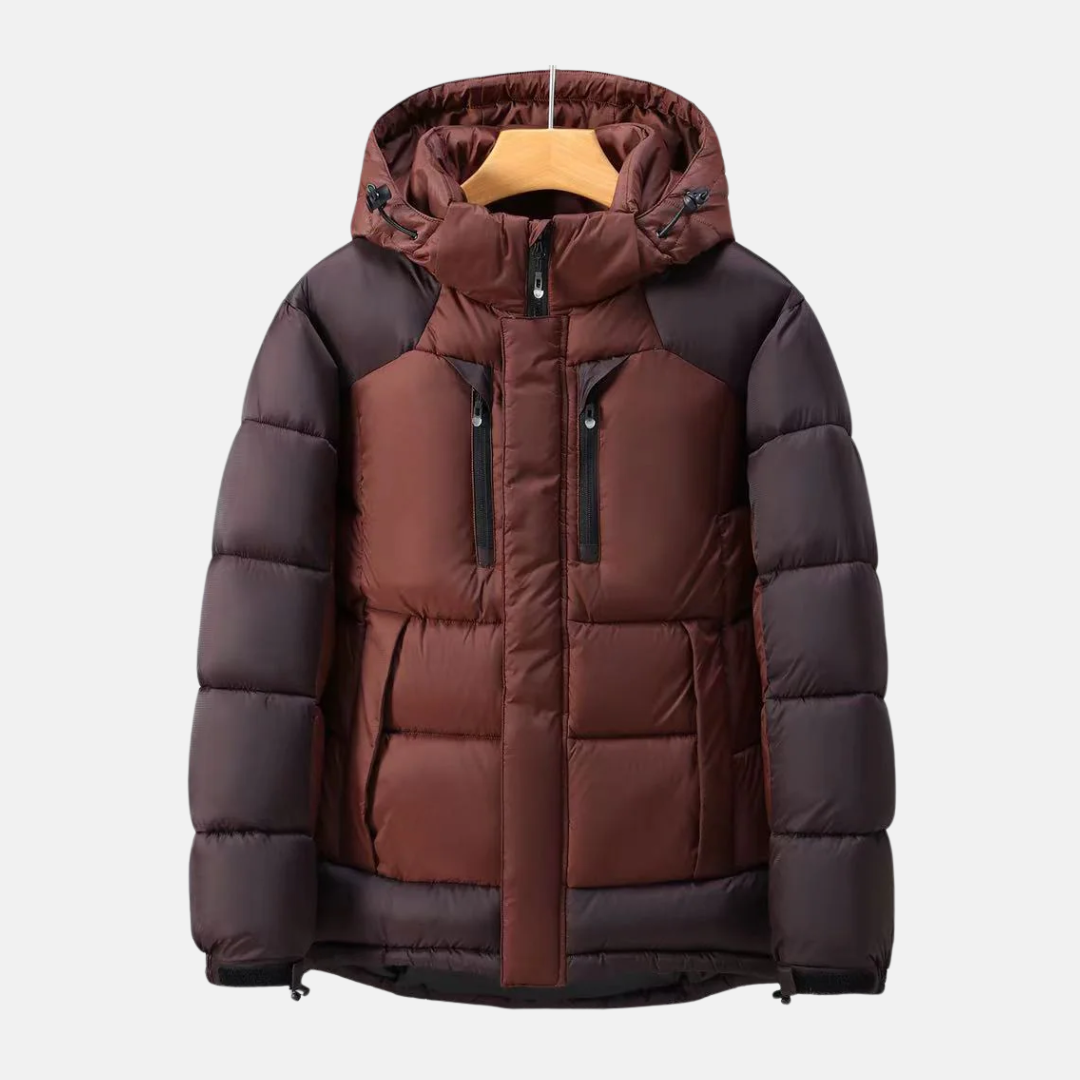 WW | Quilted Jacket Regular fit Detachable hood Multiple pockets Hip length