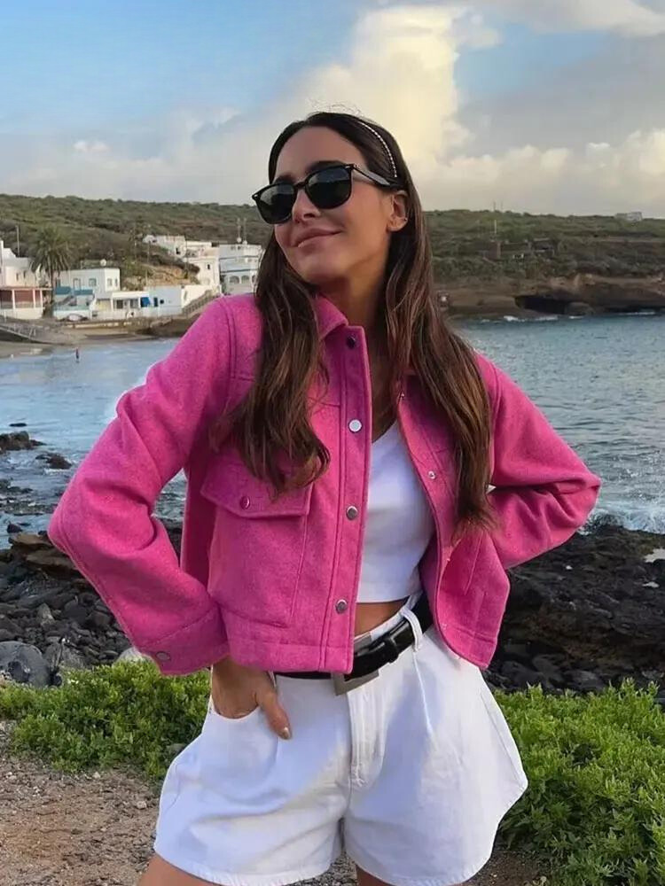 WW | Fashionable bomber jacket for women