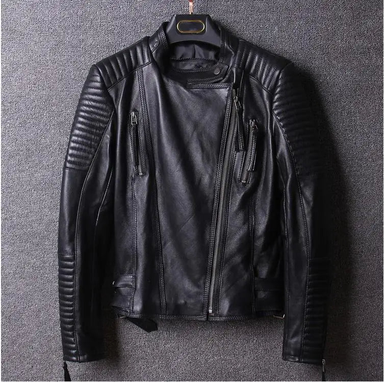 WW | Women's Short PU Leather Biker Jacket