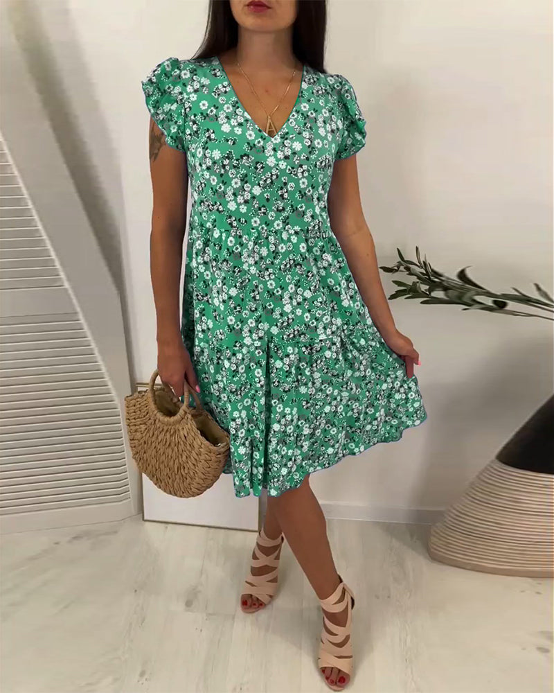 WW | Frische Sommerkleid mit Blumenmuster