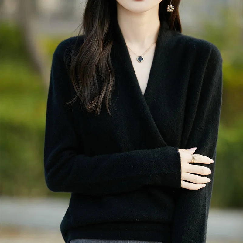 WW | Kaschmir Wickelpullover