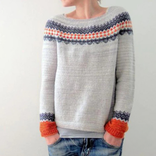 WW | Women's Warm Autumn Round Neck Sweater