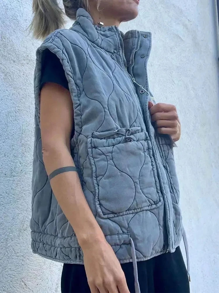 WW | Vintage Quilted Vest for all seasons