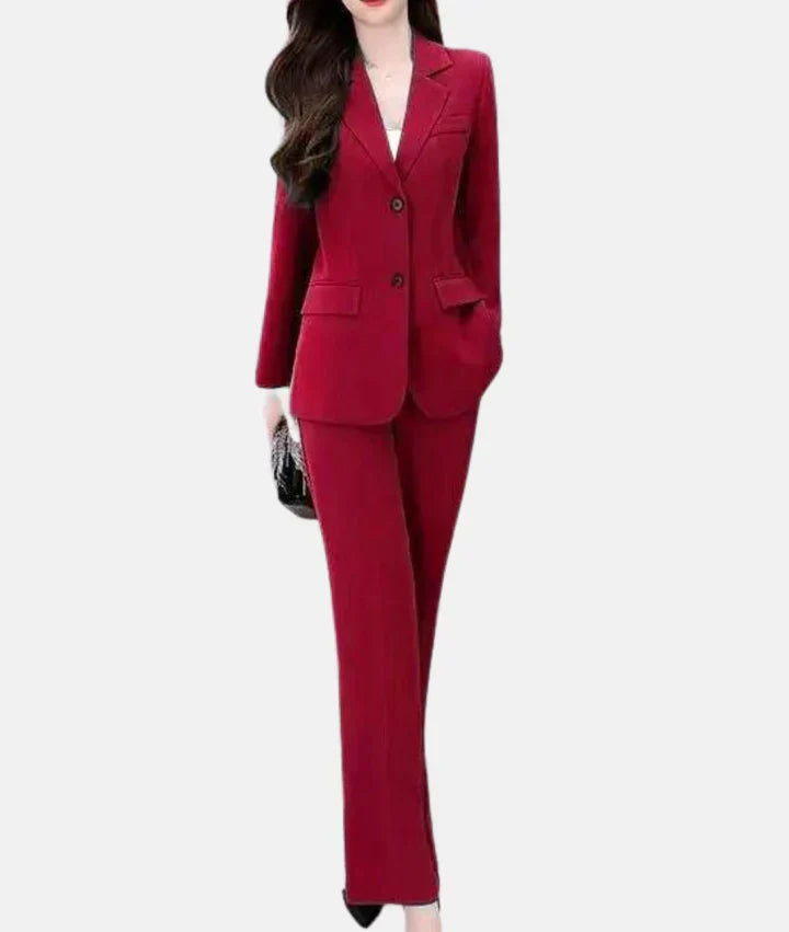 WW | hosenanzug mit tailliertem blazer