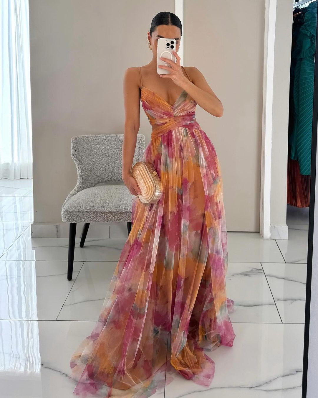 Gia | Enchanting Floral Maxi Dress