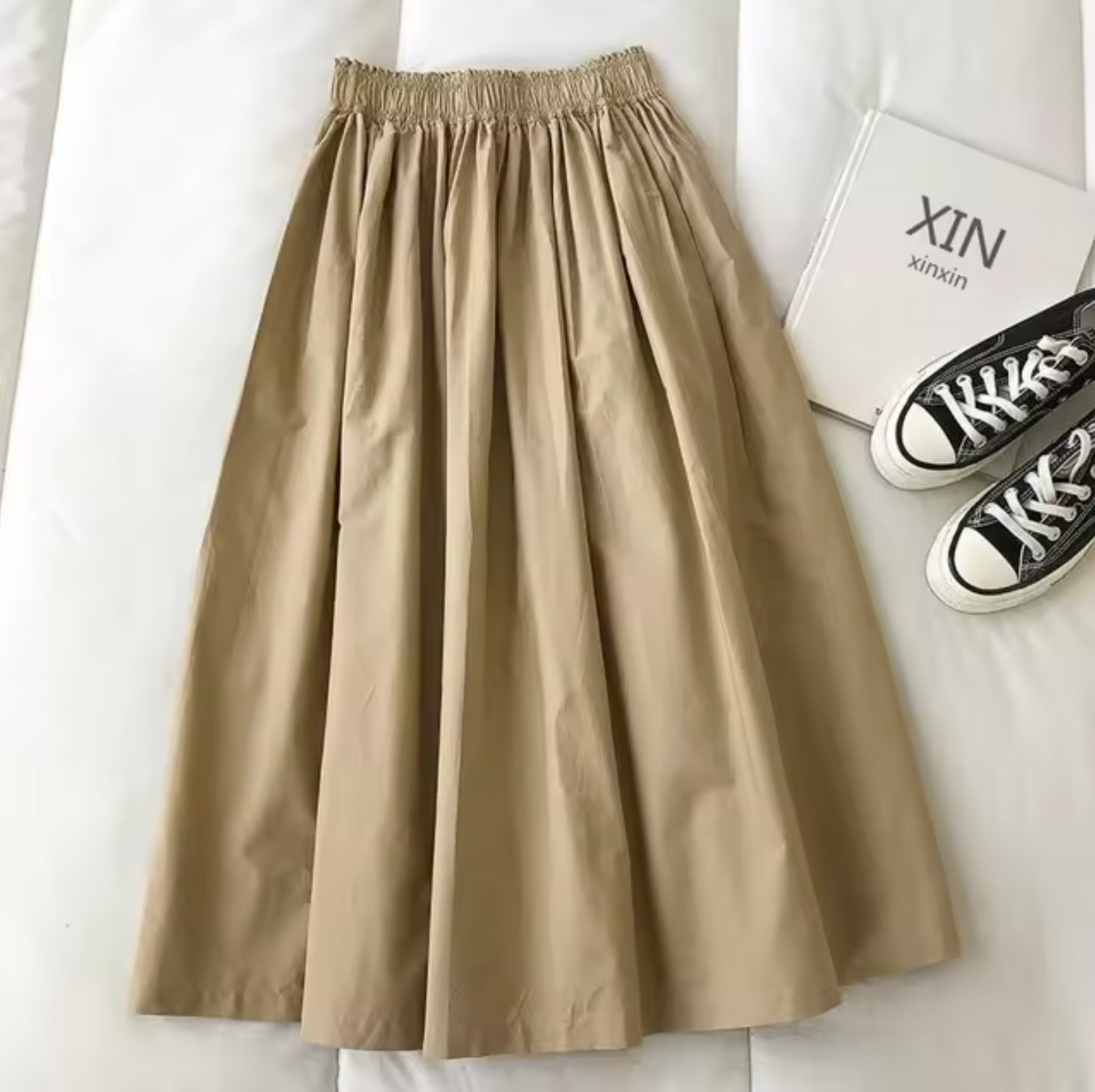 WW | Loose high-waisted skirt
