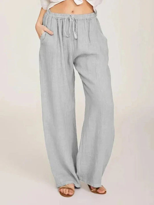 WW | Baumwoll Leinen Hose