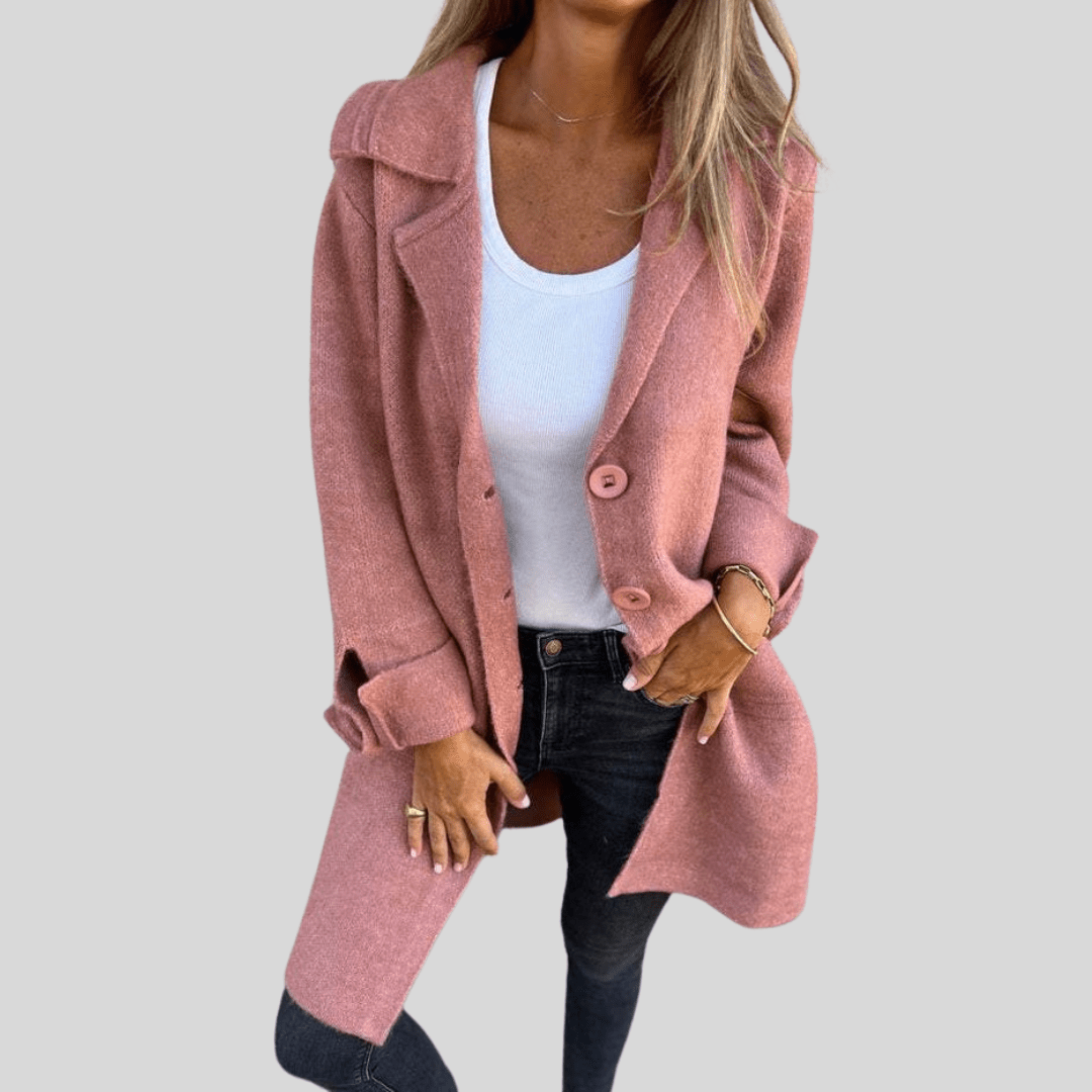 WW | Button-Up Cardigan Mantel - Oversized Fit - Gemütlich & Schick - Lässiges Schichten
