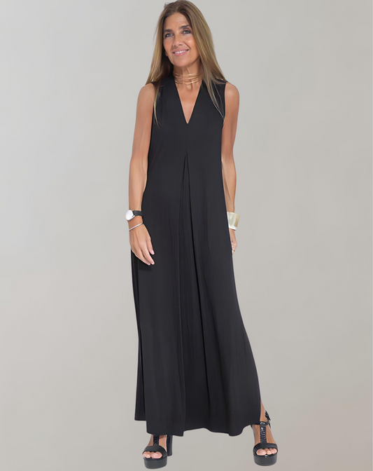 Elegant V-Neck Sheath Dress