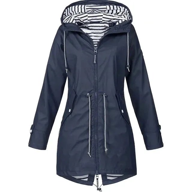 WW | Short women's rain coat