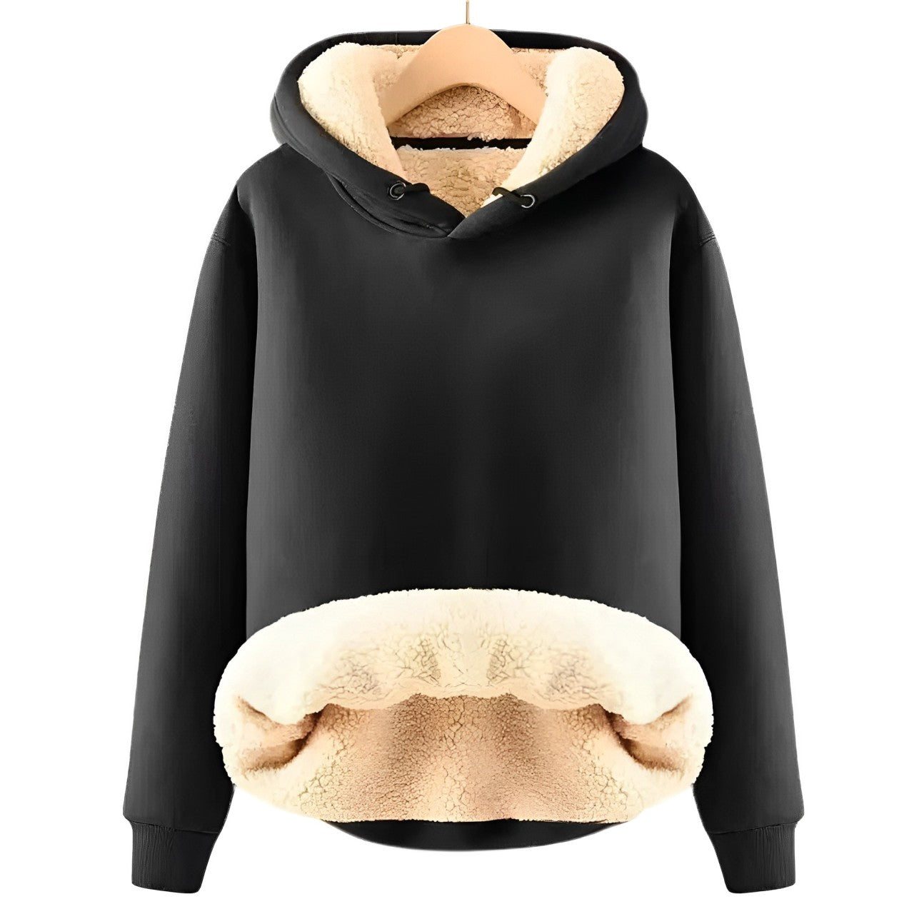 WW | Damen-Fleece-Sherpa-Hoodie