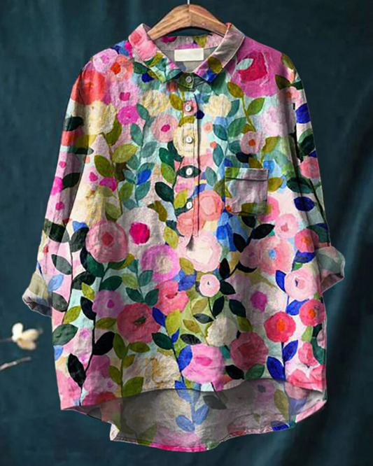 WW | Elegant and versatile floral blouse