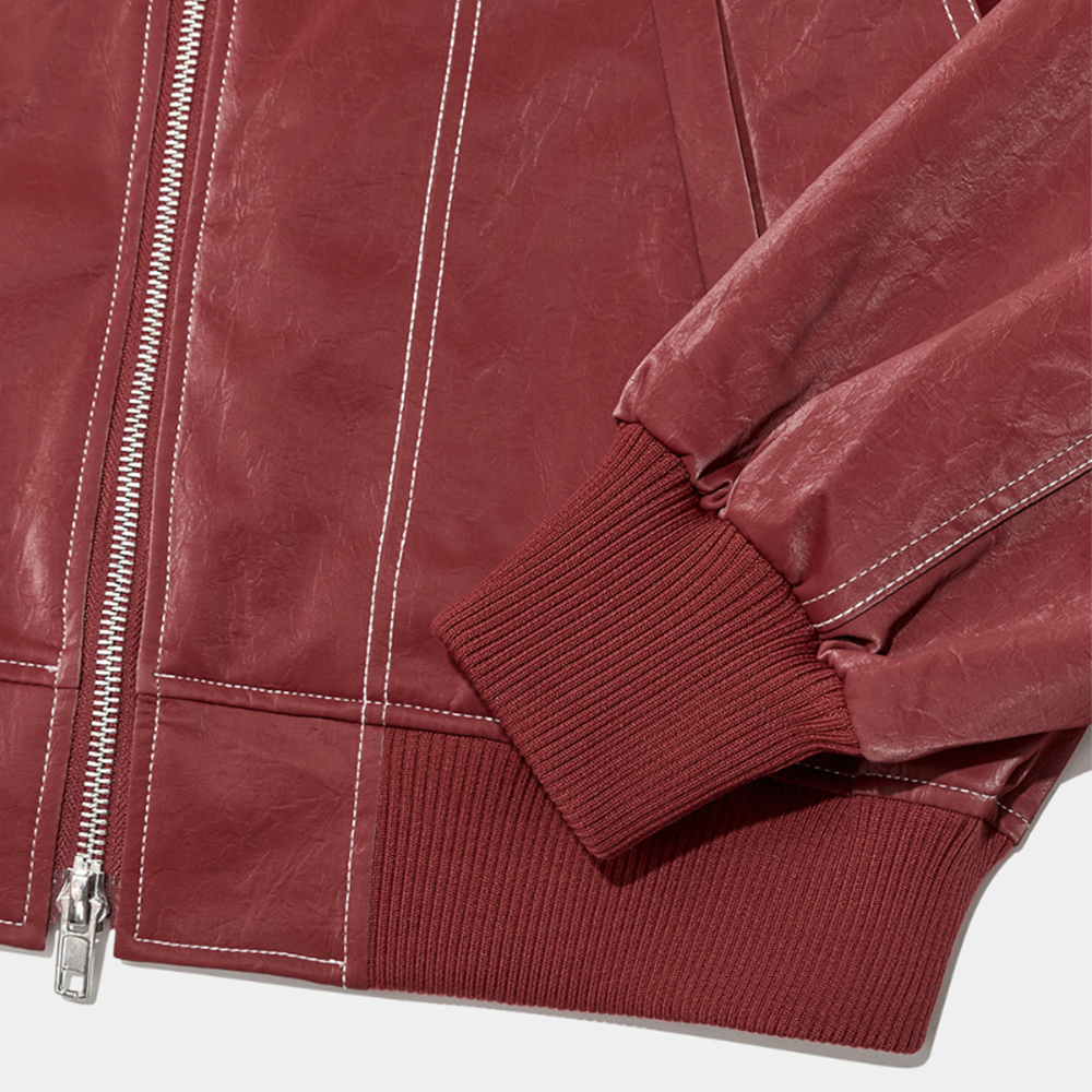 WW | Red Rogue Plus Size Jacket with Contrast Colors