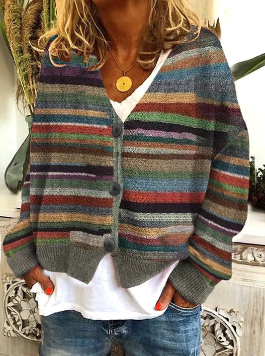 WW | Elegantes Langarm-Jersey mit Muster