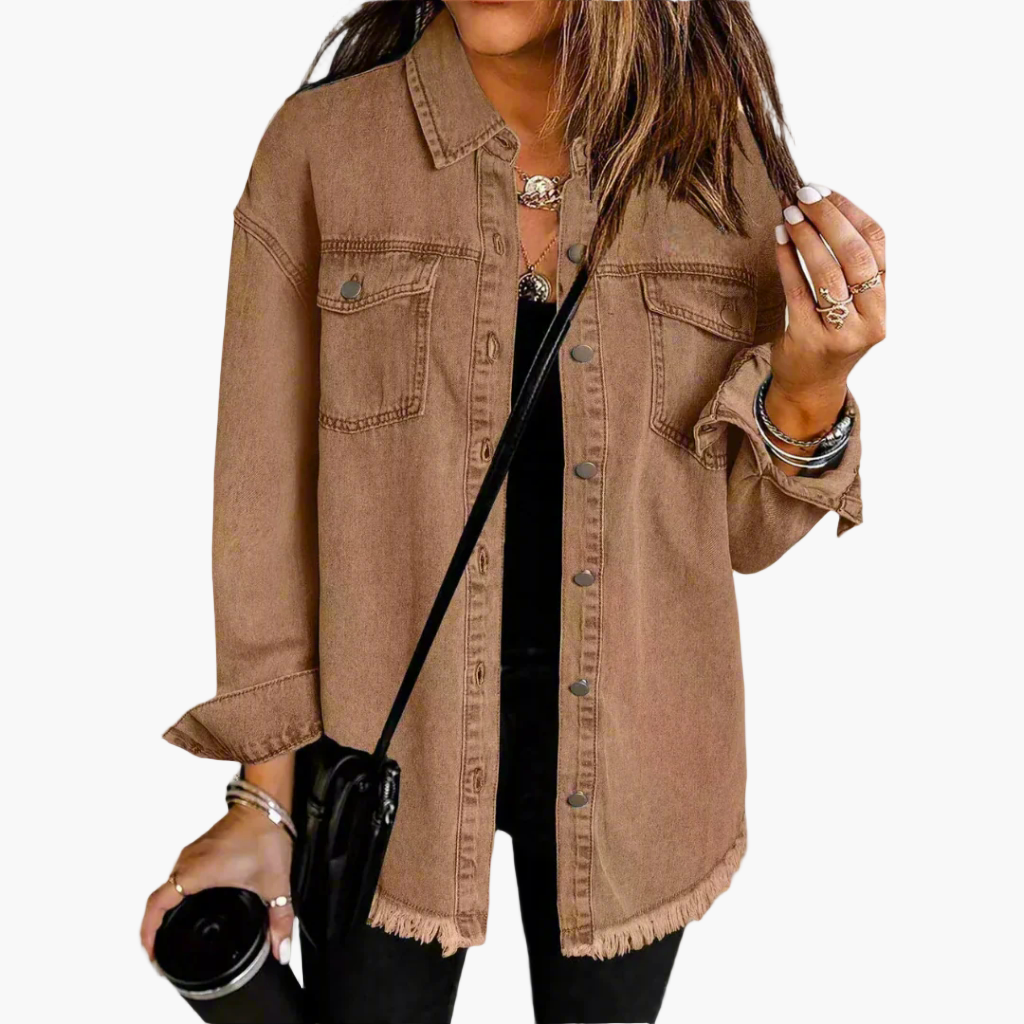WW | Jeansjacke im lässigen Vintage-Stil - Perfekt für Freizeit und Alltag