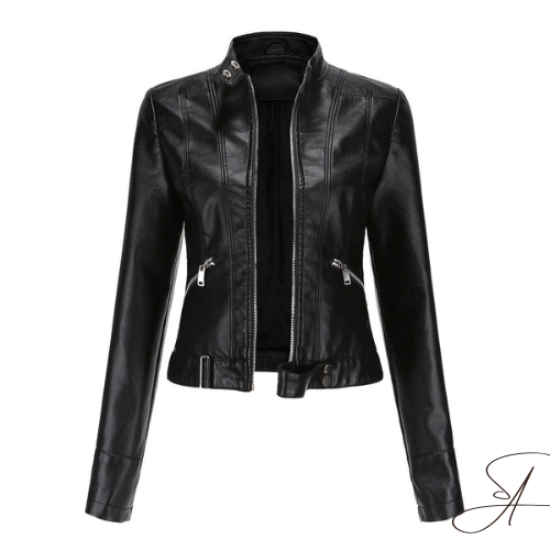 WW | Lederjacke - Modernes Design mit Reißverschluss & Taschen - Bequeme Passform - Sydney