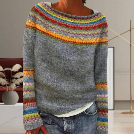 WW | Geometric Knit Sweater