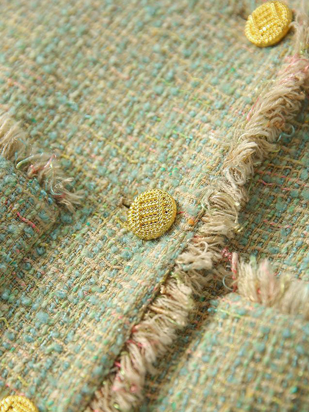 WW | Elegante Rundhals-Tweedjacke
