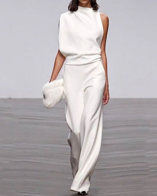 WW | Premium One Shoulder Jumpsuit