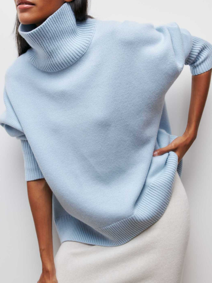 WW | Fashionable high-neck sweater
