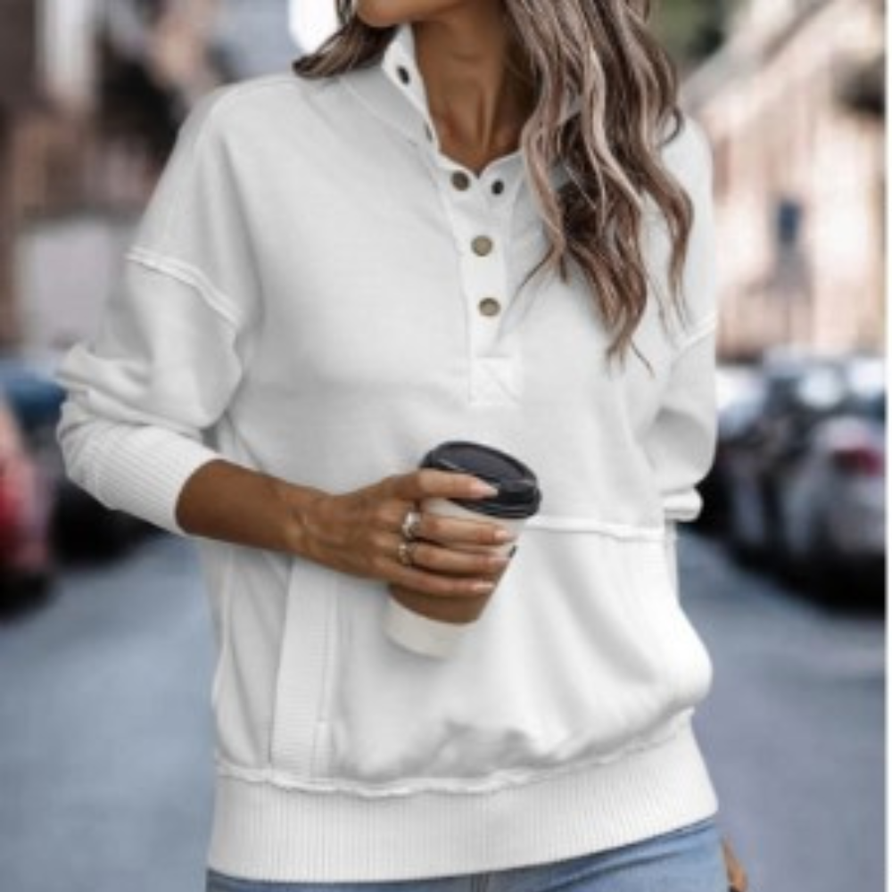 WW | Sweater Comfy & Basic Long Sleeves Soft Fabric