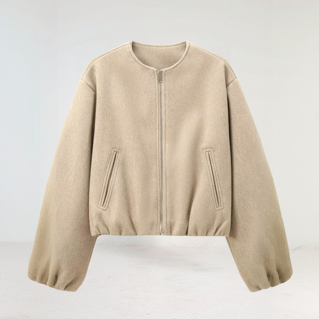 WW | Women's Round Neck Casual Jacket