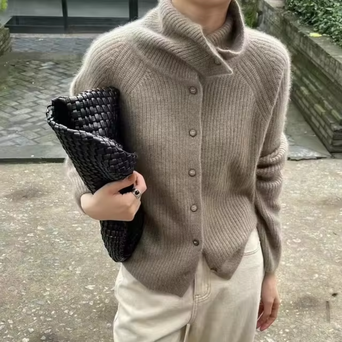 WW | Rollkragenpullover aus Wolle und Kaschmir