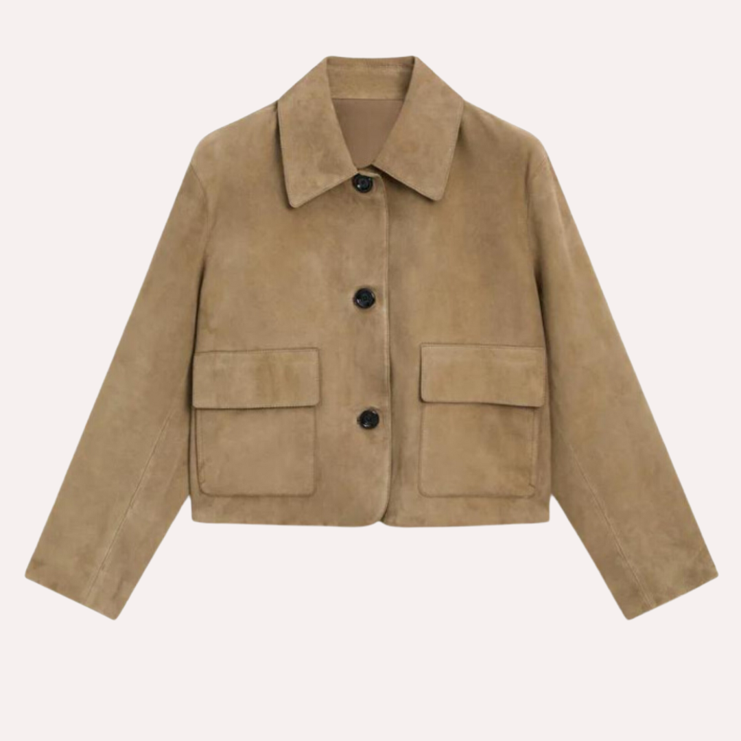 WW | Beige Leather Jacket