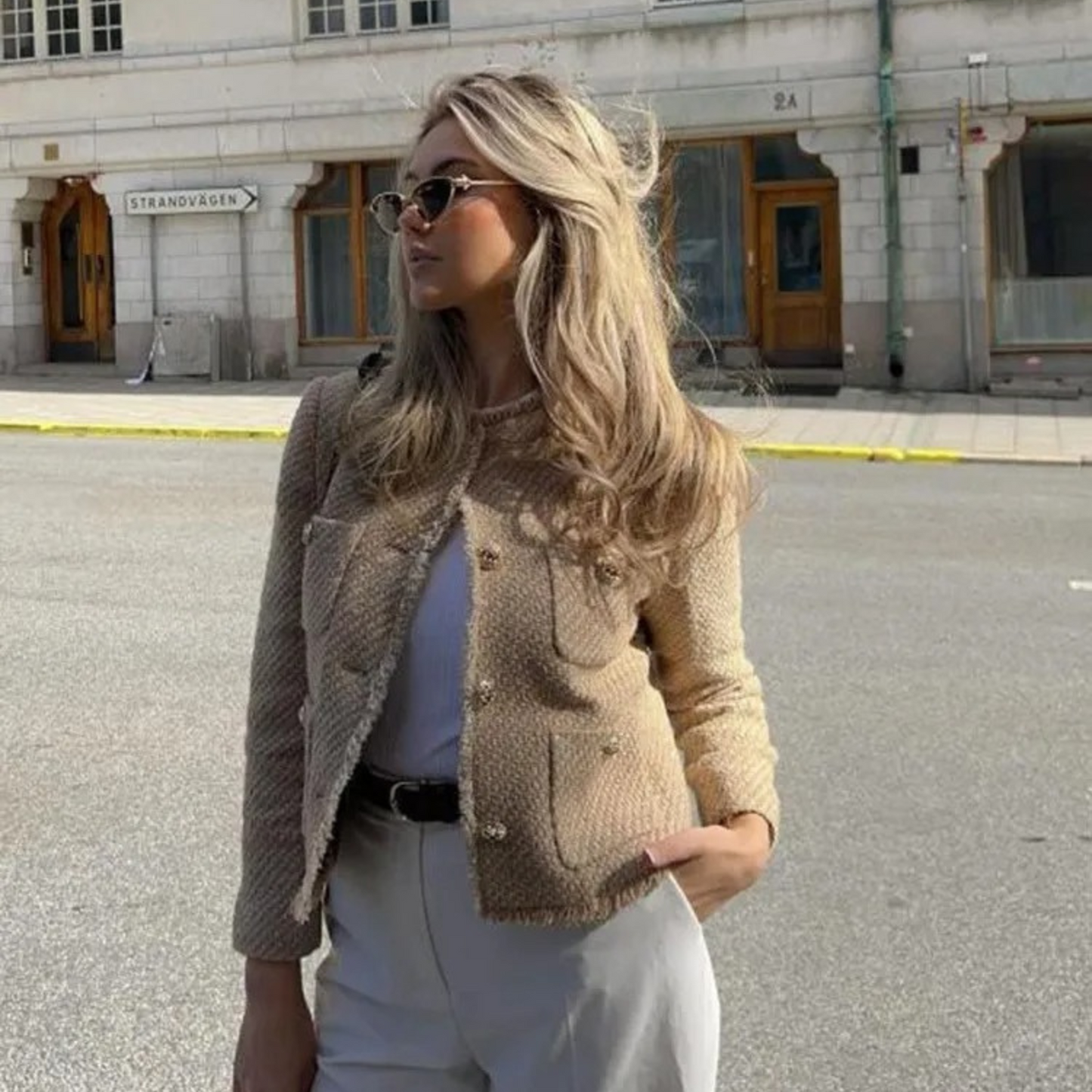 WW | Schicke Tweedjacke für Frauen