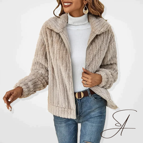 W&W | Plüschiger, stilvoller Herbst-Cardigan