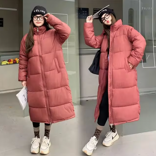 WW | Lange Gepolsterte Jacke