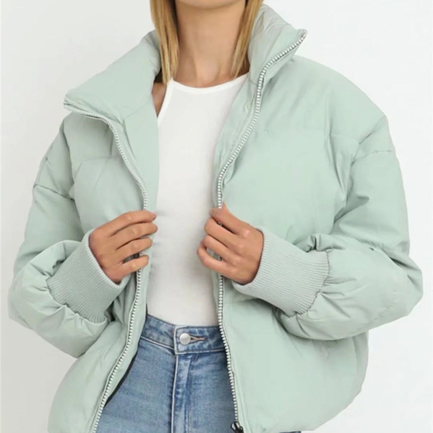 WW | Women's Cropped Puffer Jacket