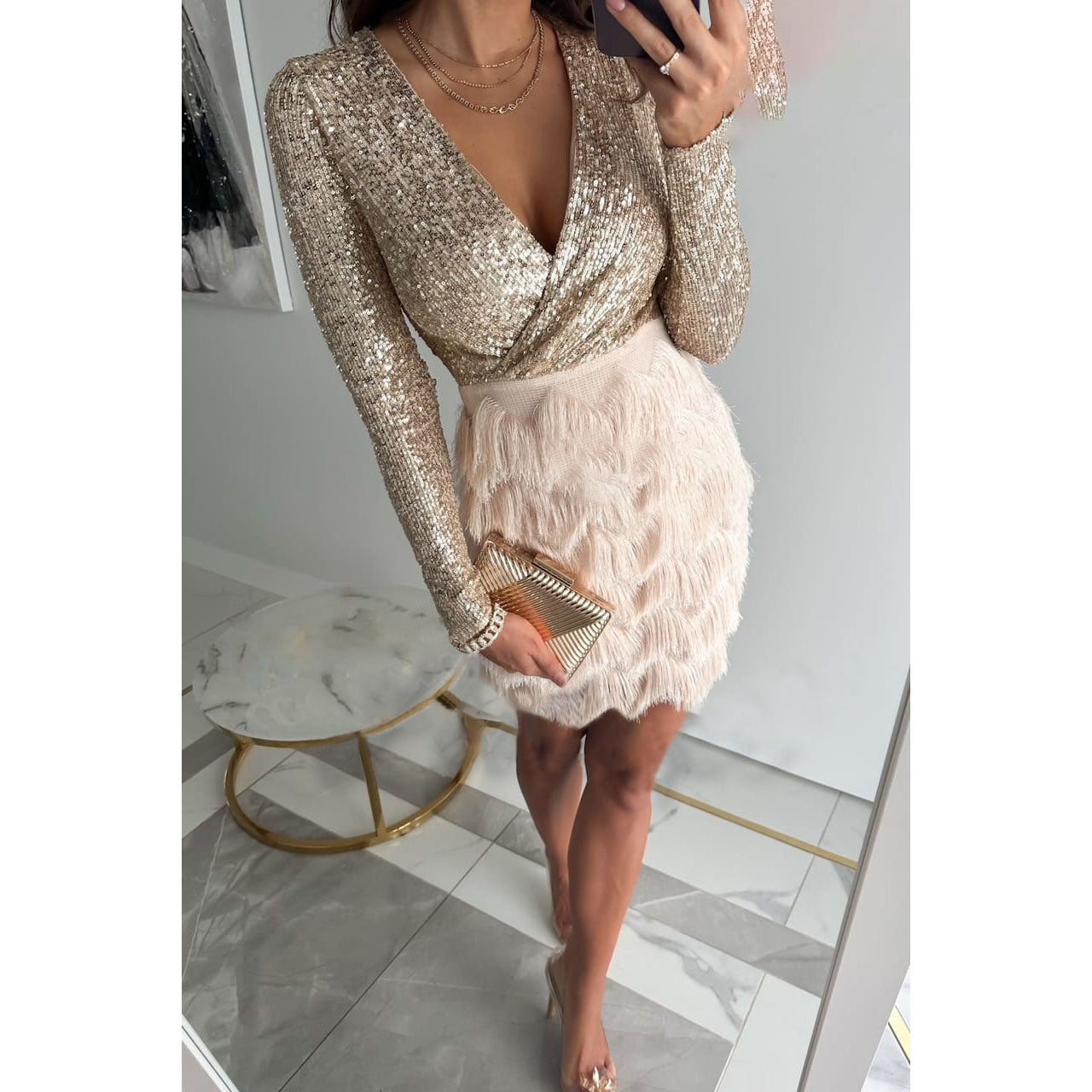 WW | Elegant Dresses with Fringes