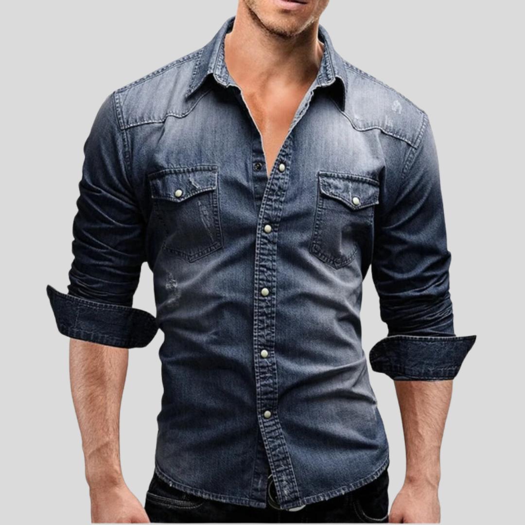 Sami™ | Urbanes Denim-Hemd