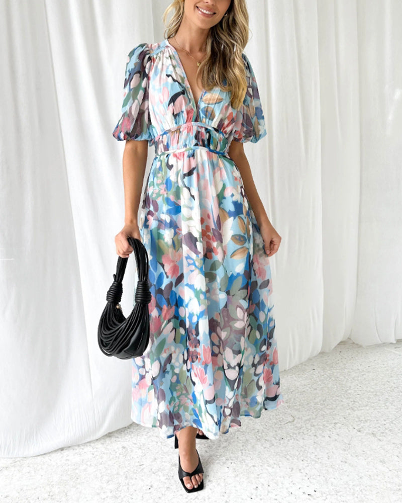 WW | Elegant Floral Maxi for Women