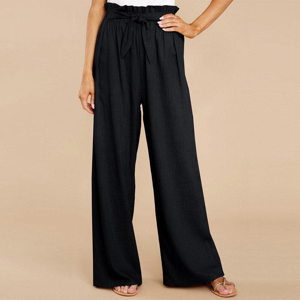 WW | Soft, Wide-Leg Trousers with Belt
