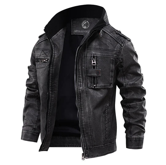 WW | Elegant Premium Leather Jacket for Men