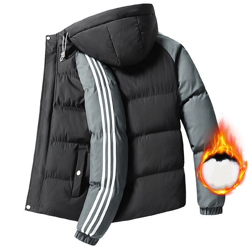 WW | Herren Kapuzen Winterjacke mit Futter