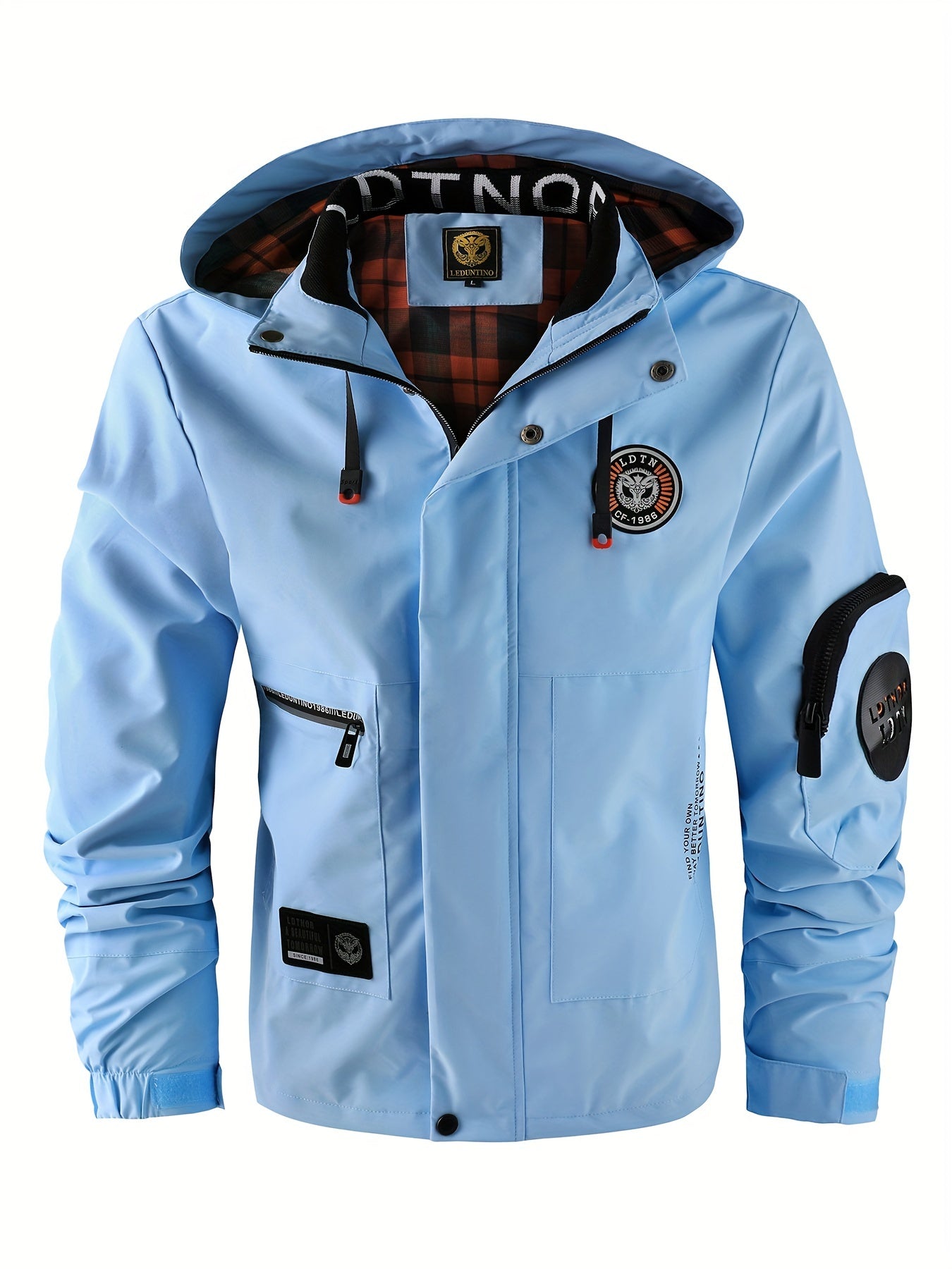 WW | Thick Long Sleeve Lapel Collar Winter Jacket for Men - Perfect for Outdoor Activities
