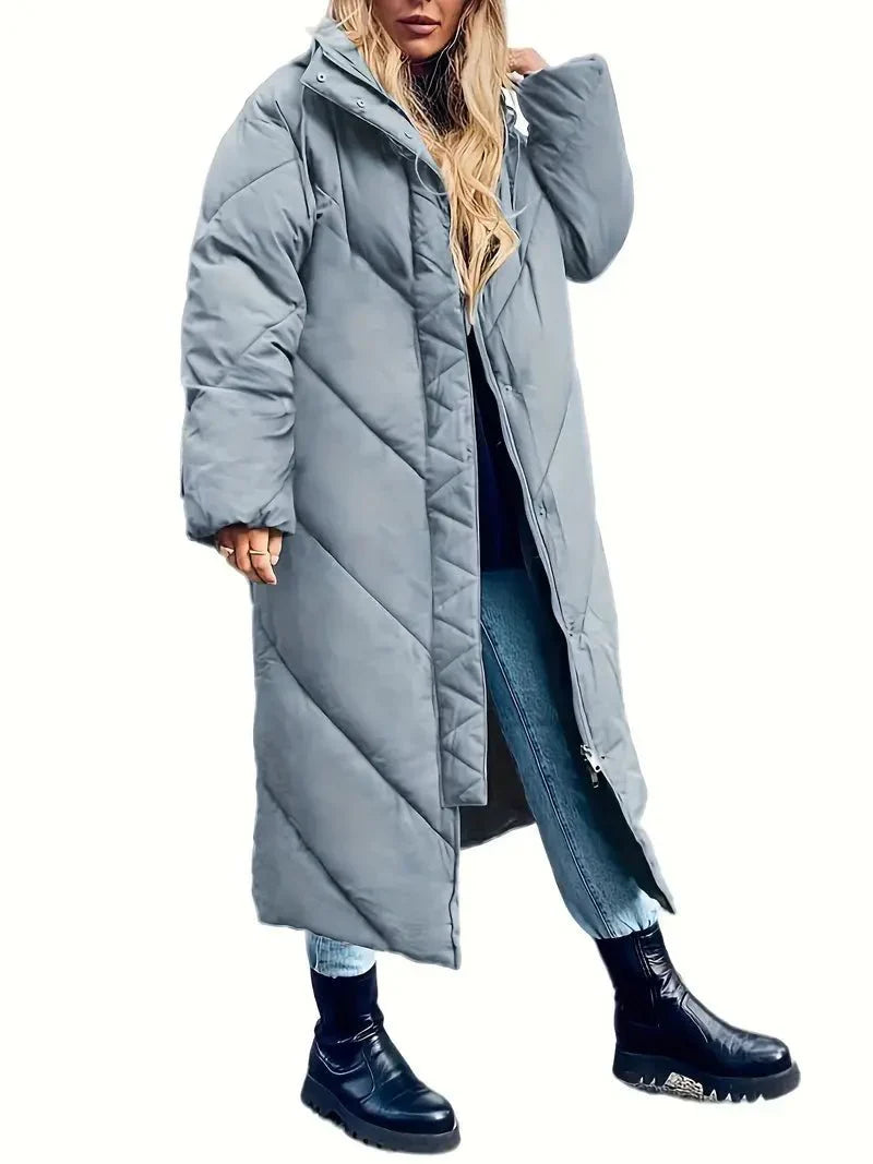 WW | Longline Puffer Mantel - Ultra-Warme Design - Leicht & Langlebig - Winter-Essential