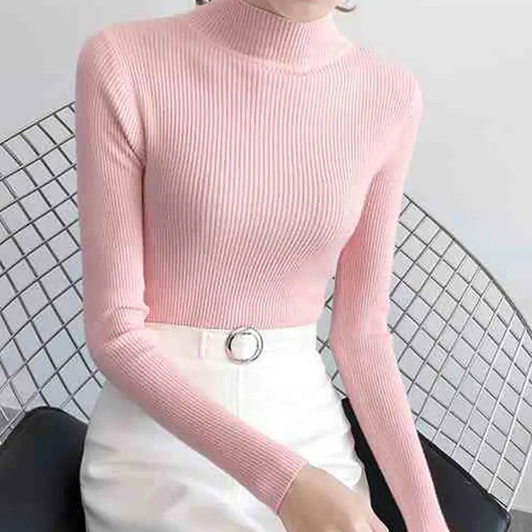 WW | Cozy ribbed wool sweater for women