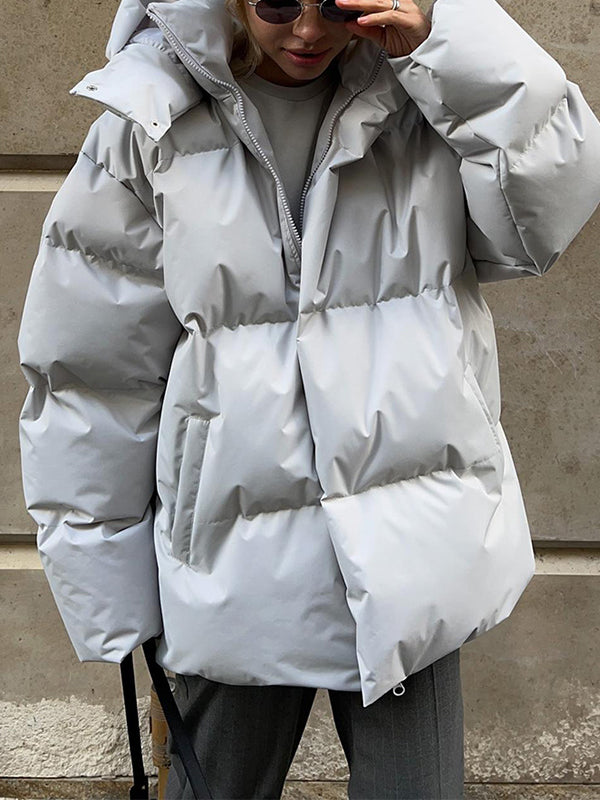 WW | Women's Warm Hooded Puffer Jacket