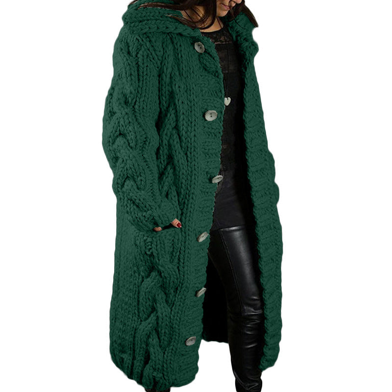 WW | Lässiger warmer gewebter cardigan für frauen