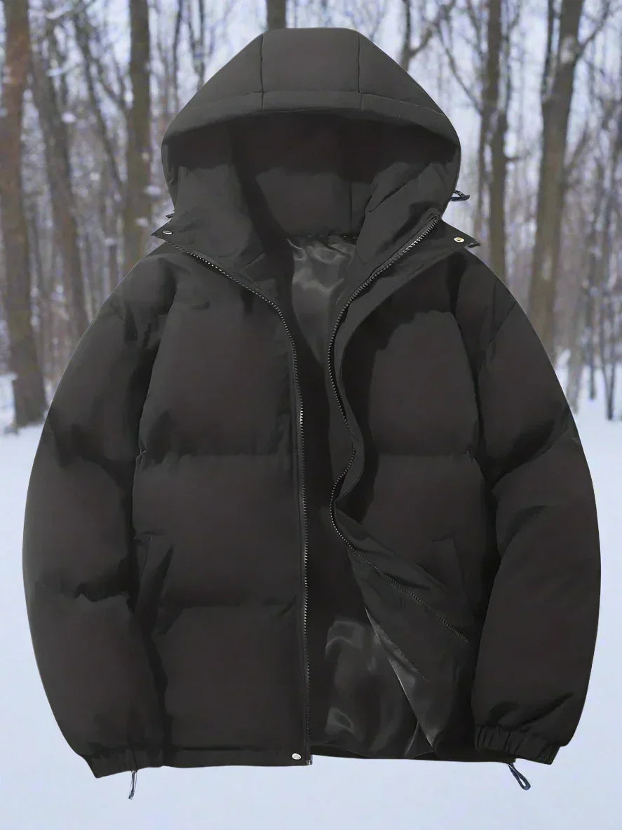 WW | Daunenjacke - Warm isoliert - Gestepptes Design - Mit Kapuze und Reißverschluss